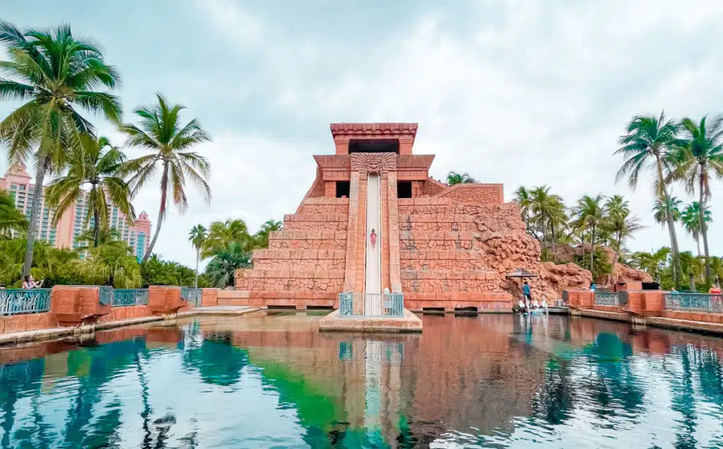 The Drop slide at Atlantis