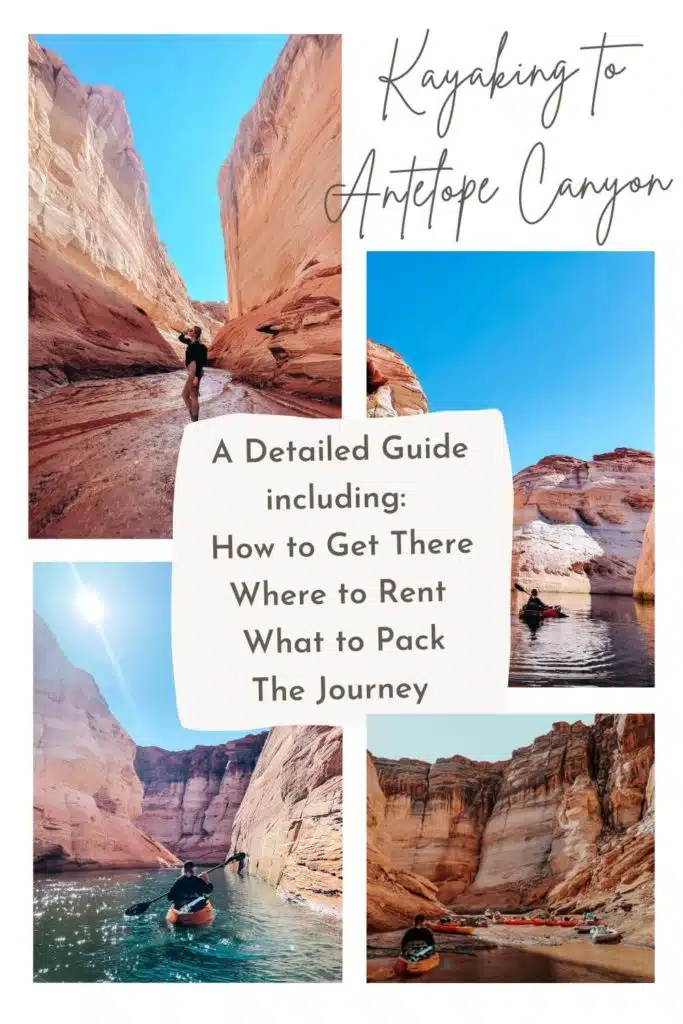 Kayaking to Antelope Canyon graphic