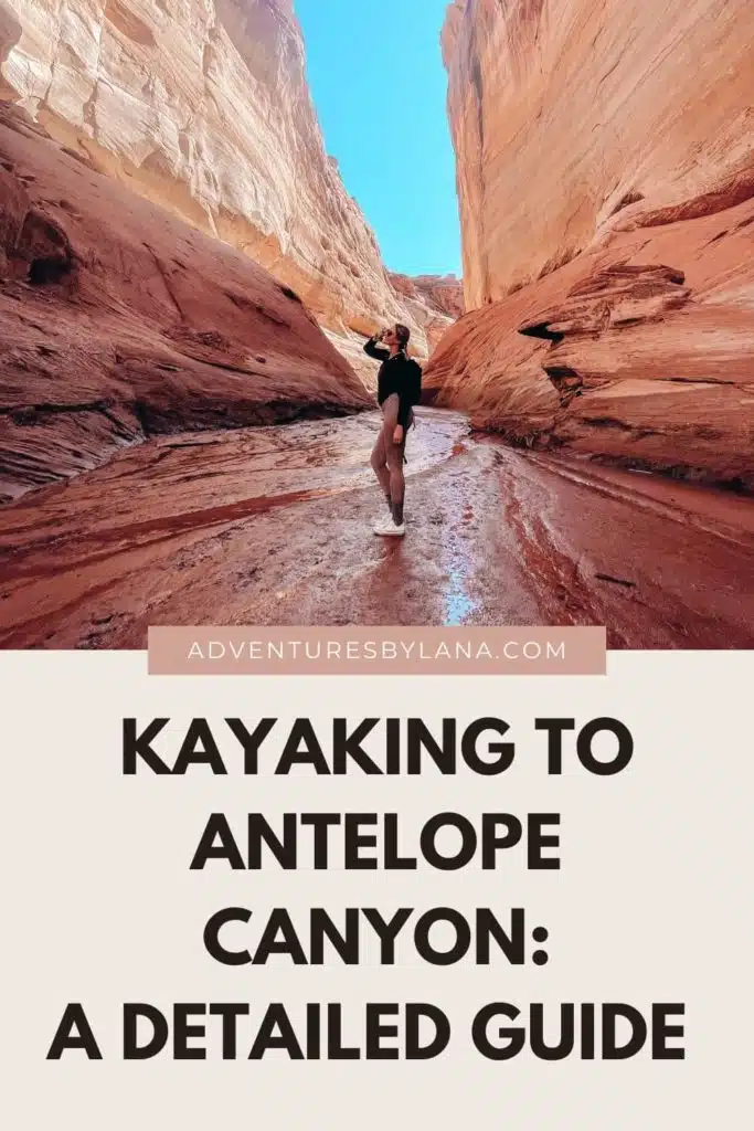 Kayaking to Antelope Canyon graphic