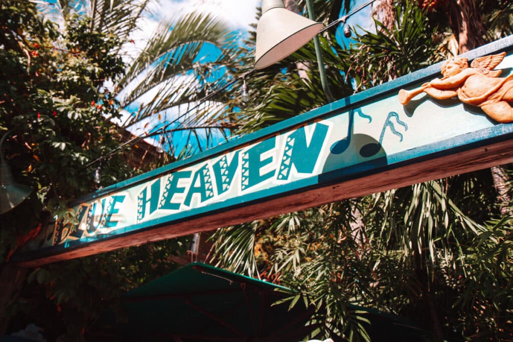 Blue Heaven Key West Restaurant