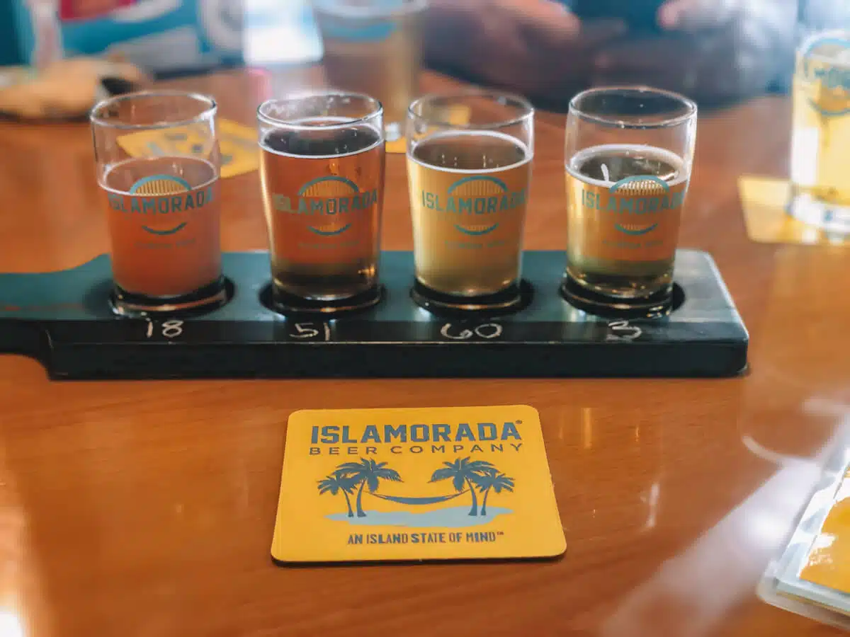 Beer Flight Islamorada Beer Company