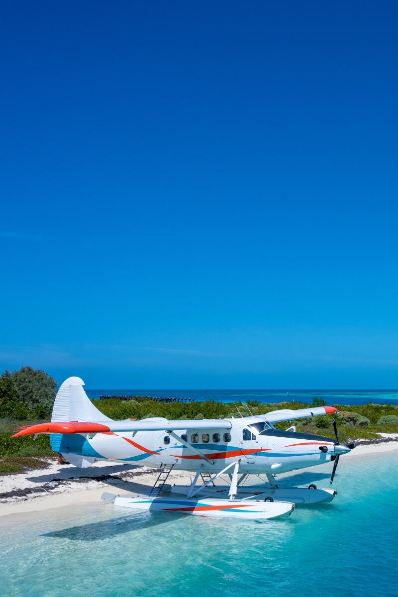 Sea Plane in Dry Tortugas, Key West