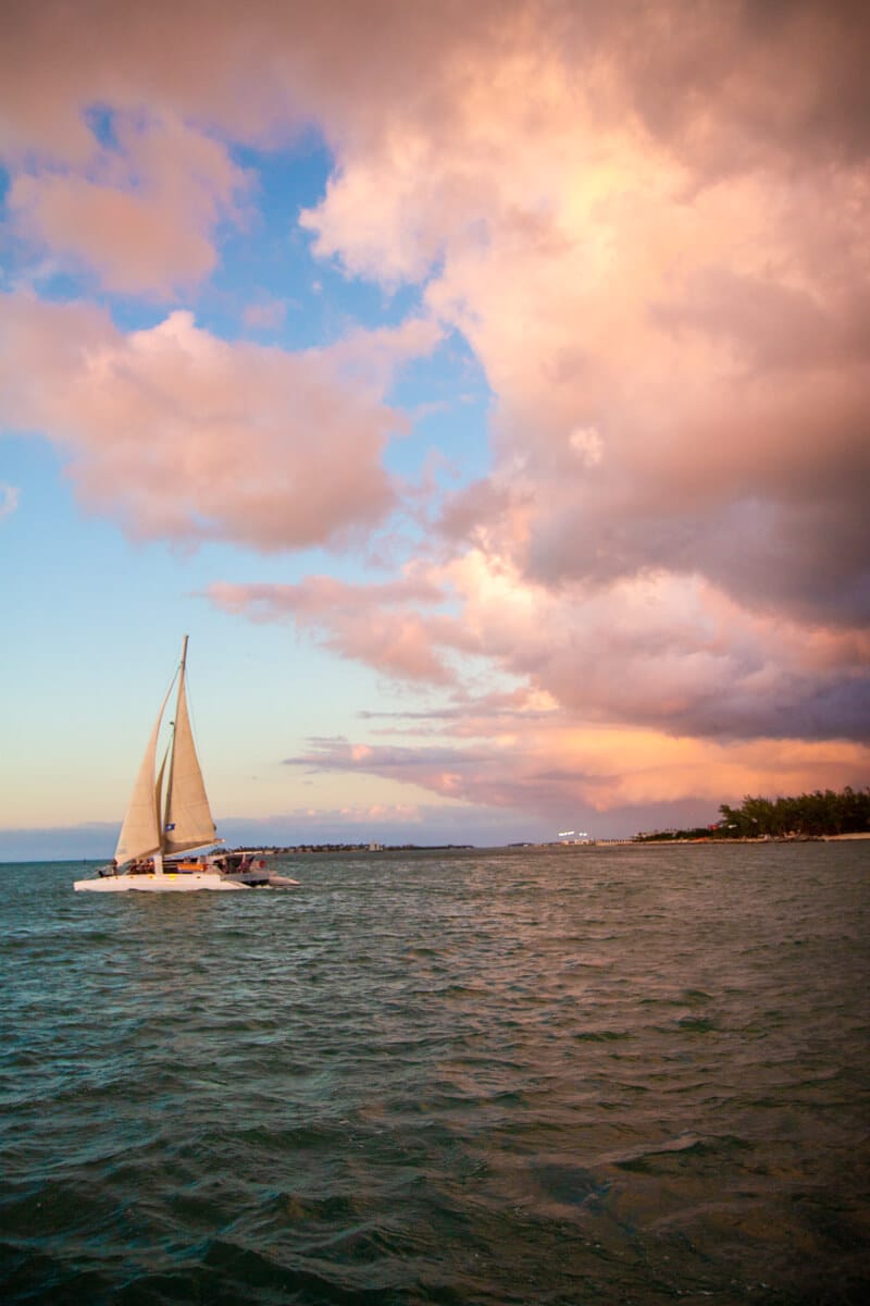 sailboat in Key West