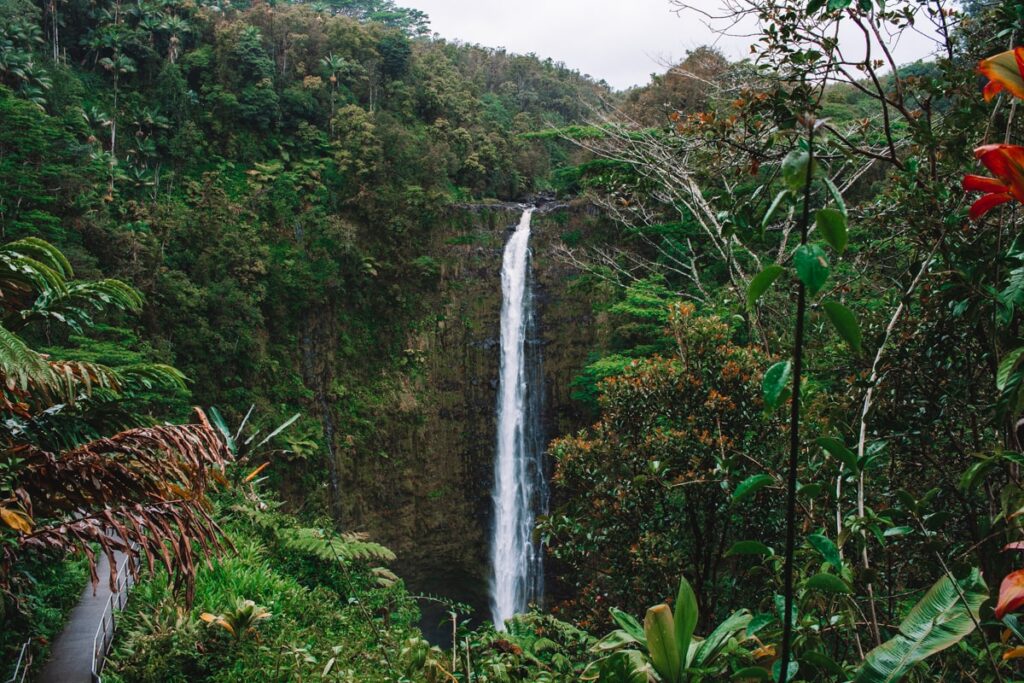 Akaka Falls on Hawaii Big Island
