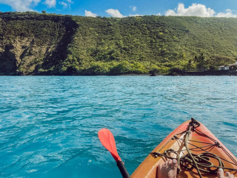 How to Kayak to Captain Cook Monument on the Big Island