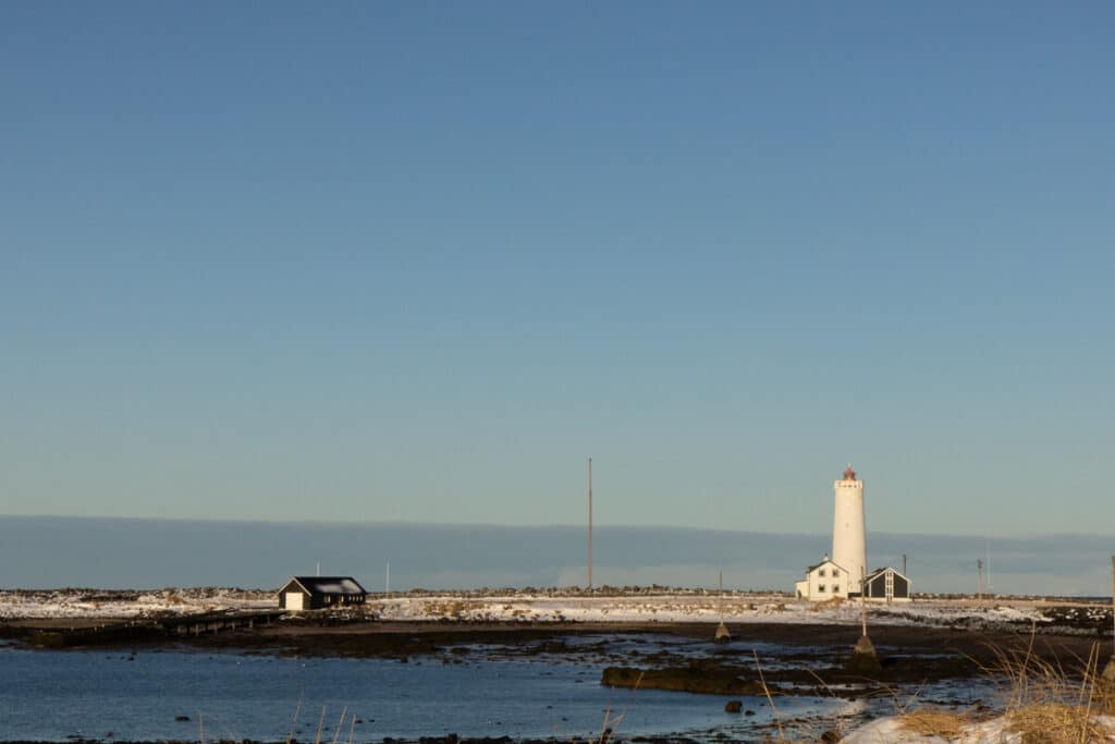 Grotta Lighthouse in Iceland