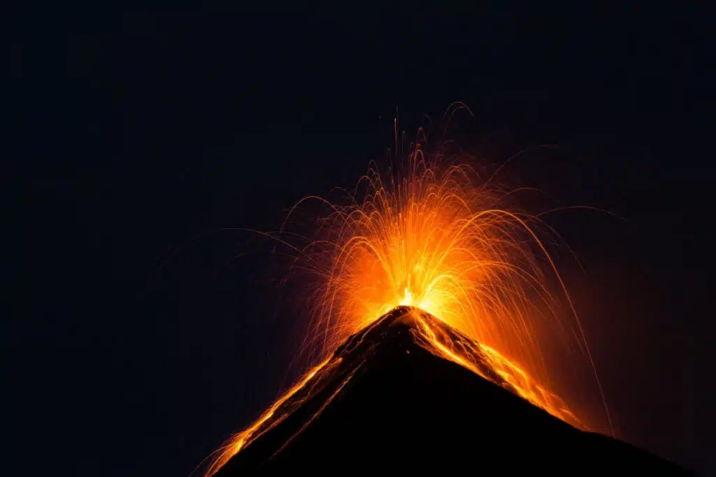 Acatenango Guatemala volcano