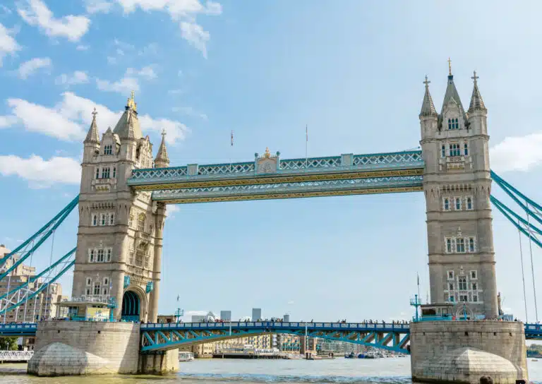 Tower Bridge in London, England, 2 days in London