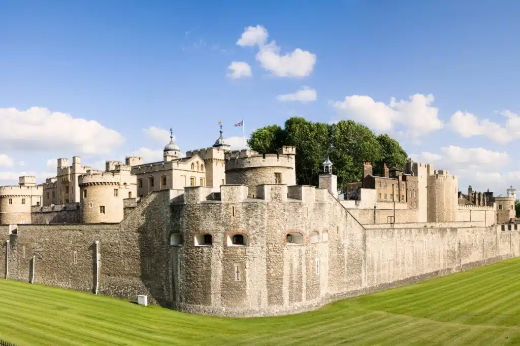 Tower of London Fortress in London, England