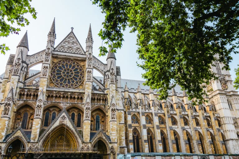 Westminister Abbey Church in London, England