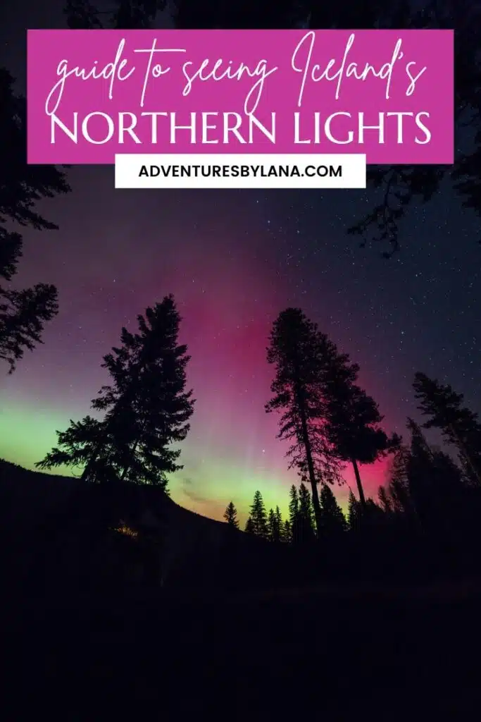 Northern Lights tour in Iceland graphic